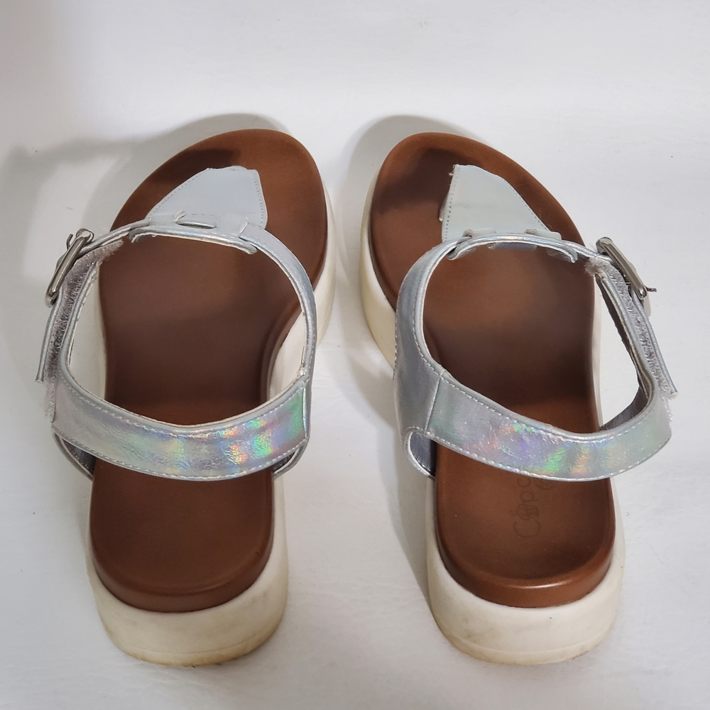 Cupcake Couture Holographic Kids Sandals - Picture 4 of 9